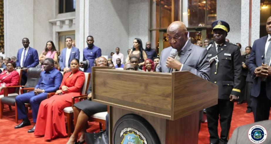 President Boakai Addresses The Nation Following Fire Incident At The Capitol Building