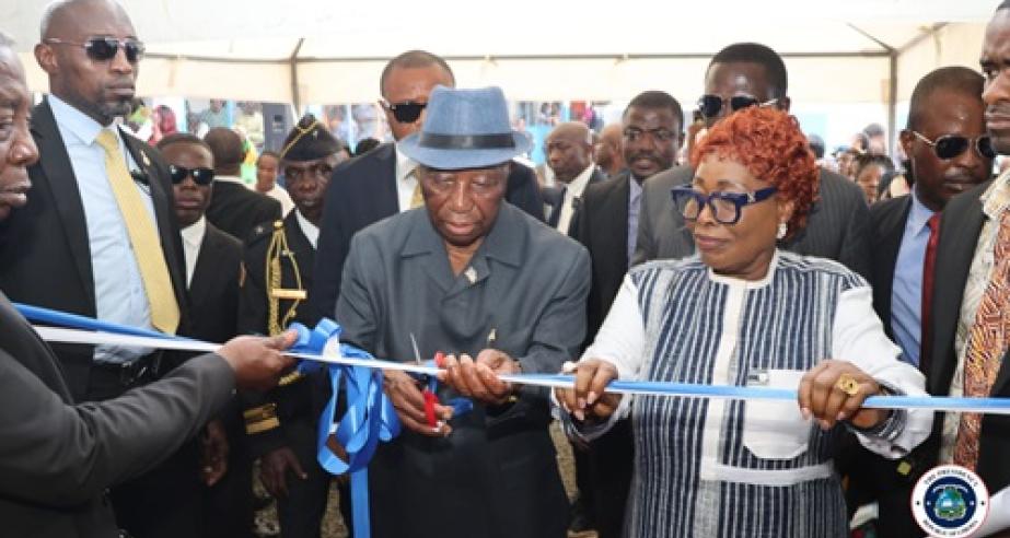 President Boakai Dedicates Newly Renovated Maternal Ward 