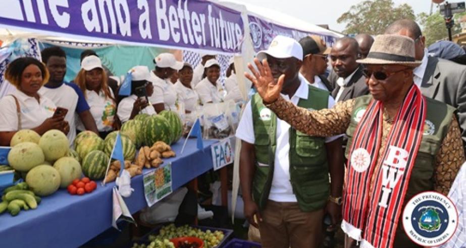 President Joseph N. Boakai Officially Opens National Agriculture 