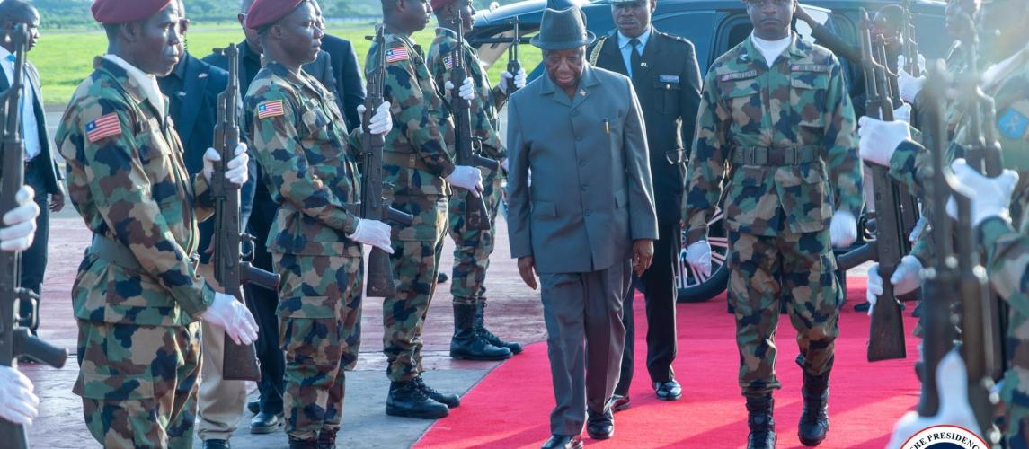 President Boakai Returns from High-Level Reparatory Justice Conference in Ghana