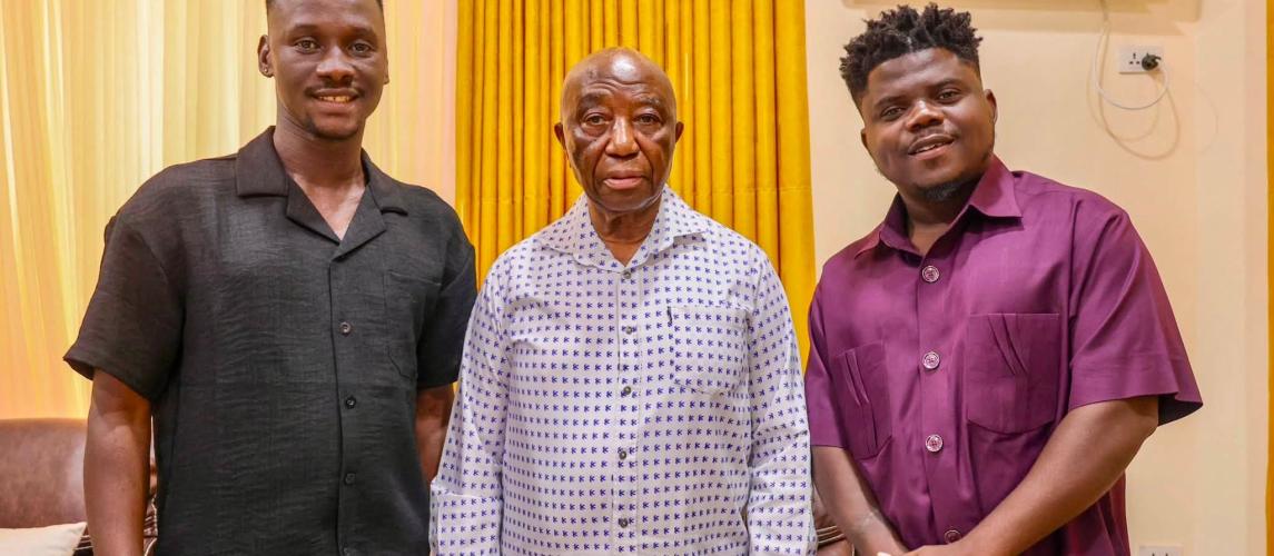 President Boakai Honors Berthold Kobina Ackon (Wodemaya) and Jenkins Nyuma for Promoting Liberia During 179th Independence Celebrations