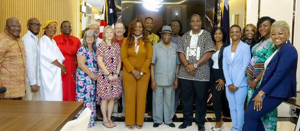 PRESIDENT BOAKAI LAUDS THE ANNIE T. DOE FOUNDATION ~ HONORS FOUNDERS FOR SERVICES TO NATION