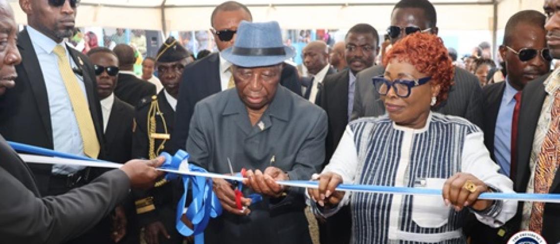 President Boakai Dedicates Newly Renovated Maternal Ward 