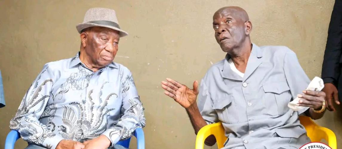 President Boakai Pays Courtesy Visit to Former Lonestar Player and Coach Josiah N. Johnson, alias JNJ ~ Says He Admires People Who Have Contributed to the Country  