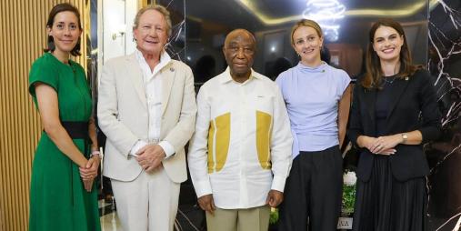 President Boakai Hosts Fortescue Executive Chairman Dr. Andrew Forrest and Delegation     ~Says Liberia is Ready to Partner with Credible Investors