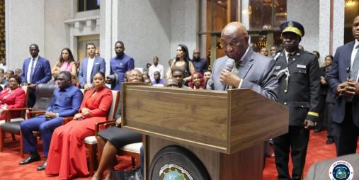 President Boakai Addresses The Nation Following Fire Incident At The Capitol Building