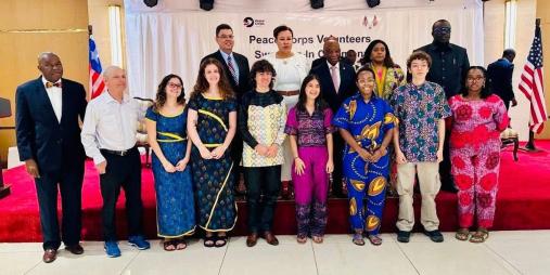 President Boakai Welcomes New Peace Corps Volunteers