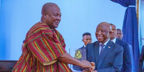 President Boakai and President John Mahama