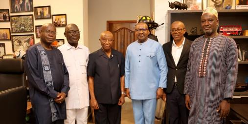 President Boakai and Sierra Leone Vice President 