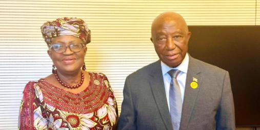 President Boakai and WTO Director-General