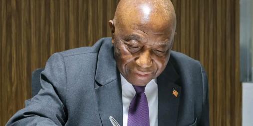 President Boakai Signs Book of Condolence for Fallen Catholic Clergymen ~ Honors their Legacy of Faith and Service