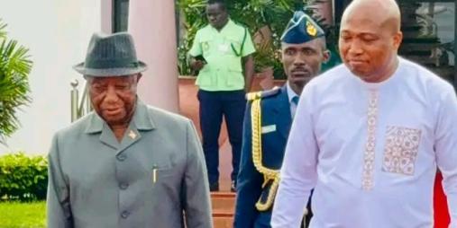 Accra, Ghana: President Joseph Nyuma Boakai, Sr. departs Accra, Ghana, following his successful participation in the High-Level Consultative Conference on Reparatory Justice and the Trafficking of Enslaved Africans.